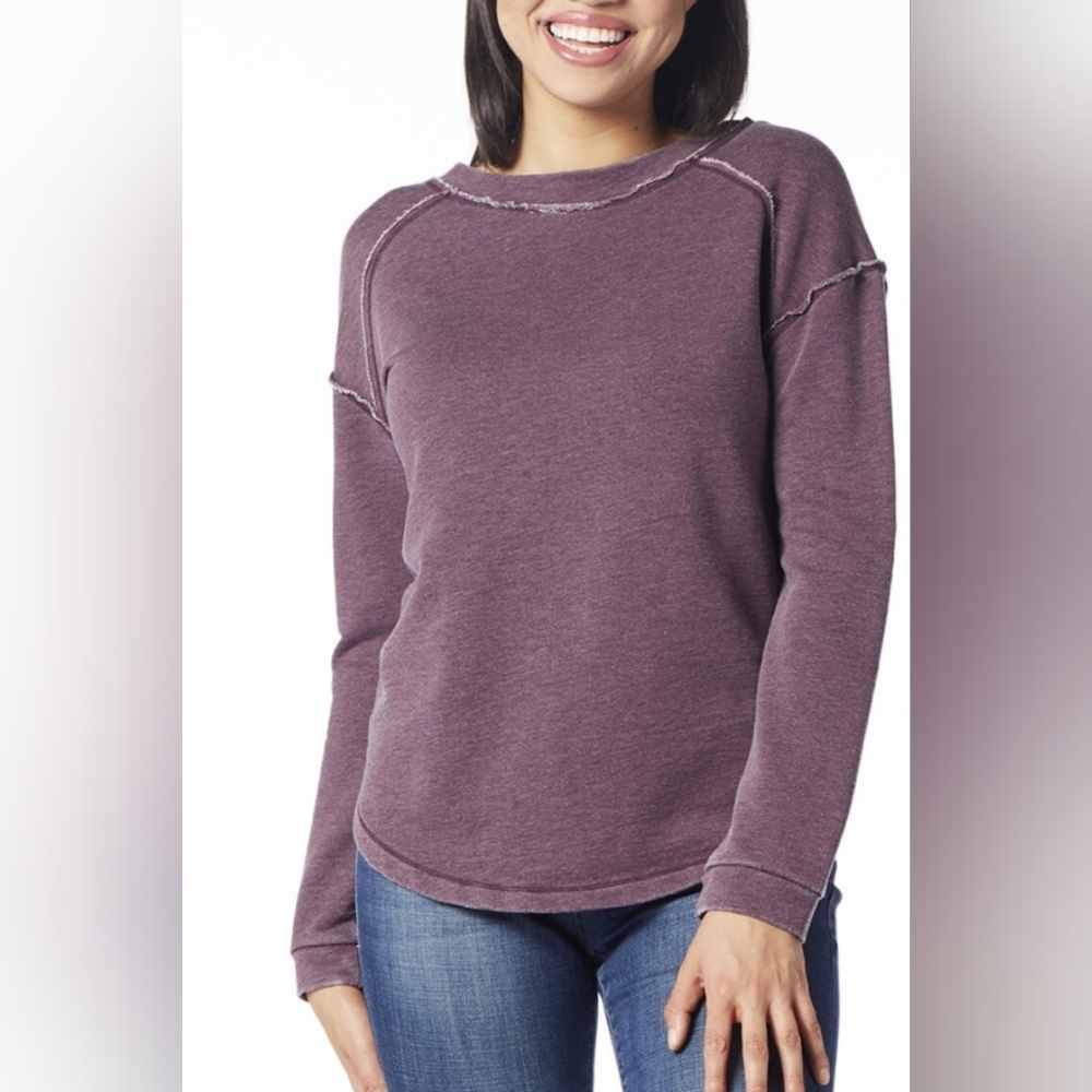 Jag Jeans Purple-Plum Belle Sweatshirt